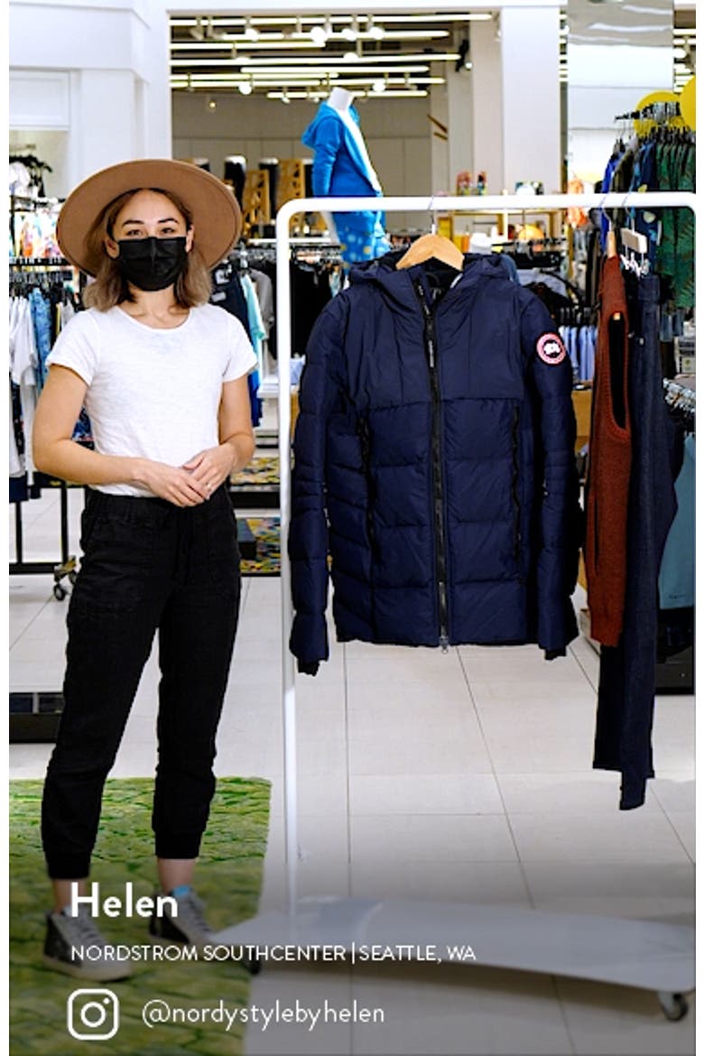 Hybridge Waterproof 750 Fill Power Down Puffer Coat video