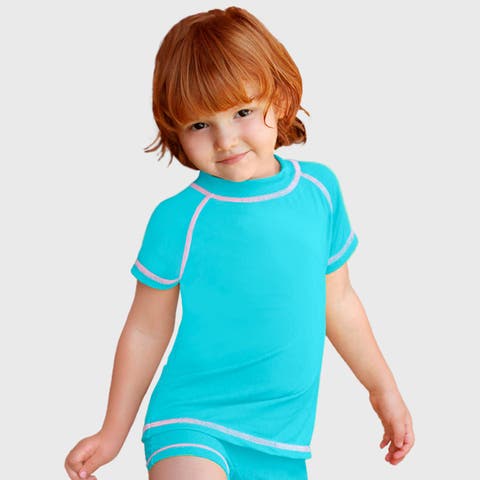 Baby Girls UPF 50+ Short Sleeve Rashguard (Baby)