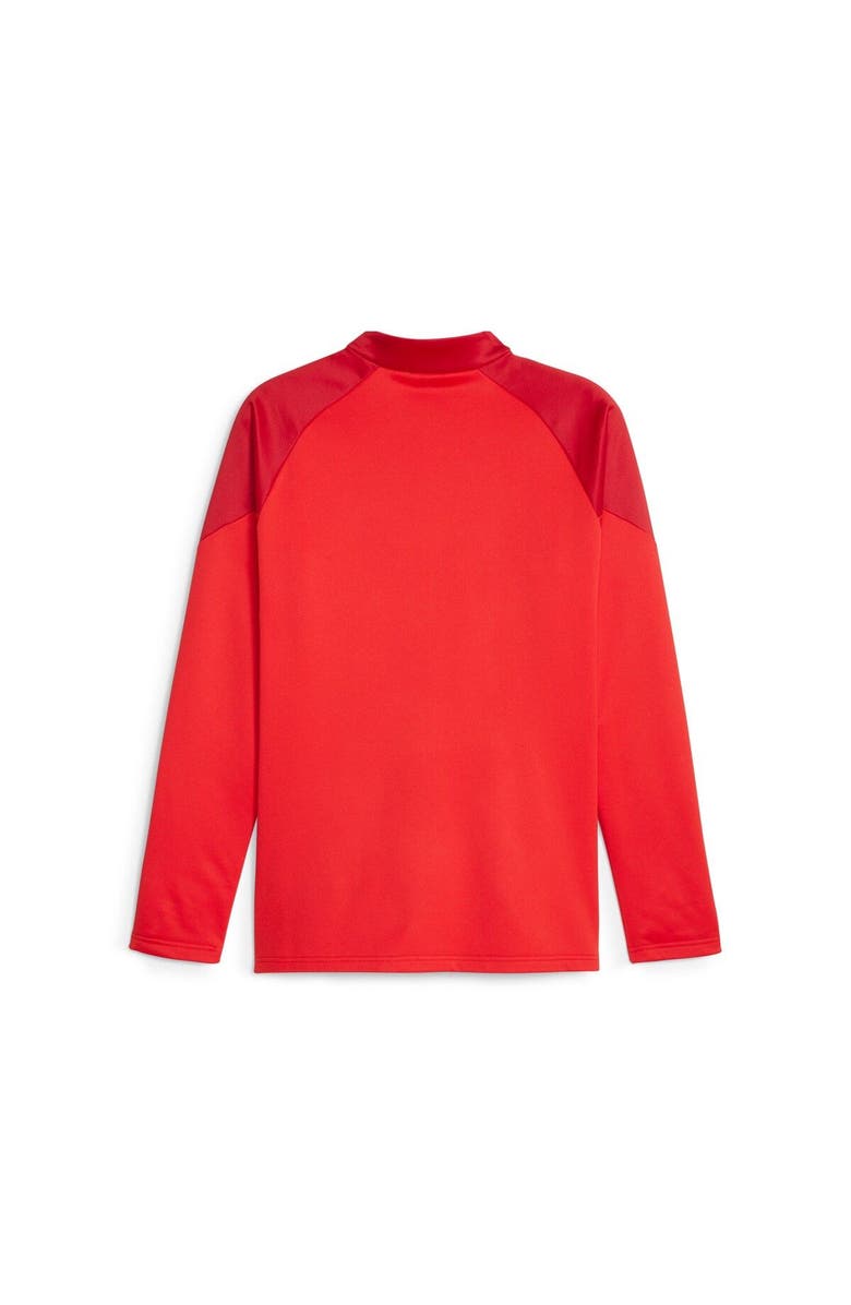 PUMA Men's Puma  Red Chivas 2023/24 Quarter-Zip Fleece Top, Alternate, color, 