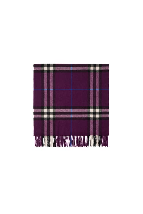 BURBERRY BURBERRY WIDE CHECK CASHMERE SCARF