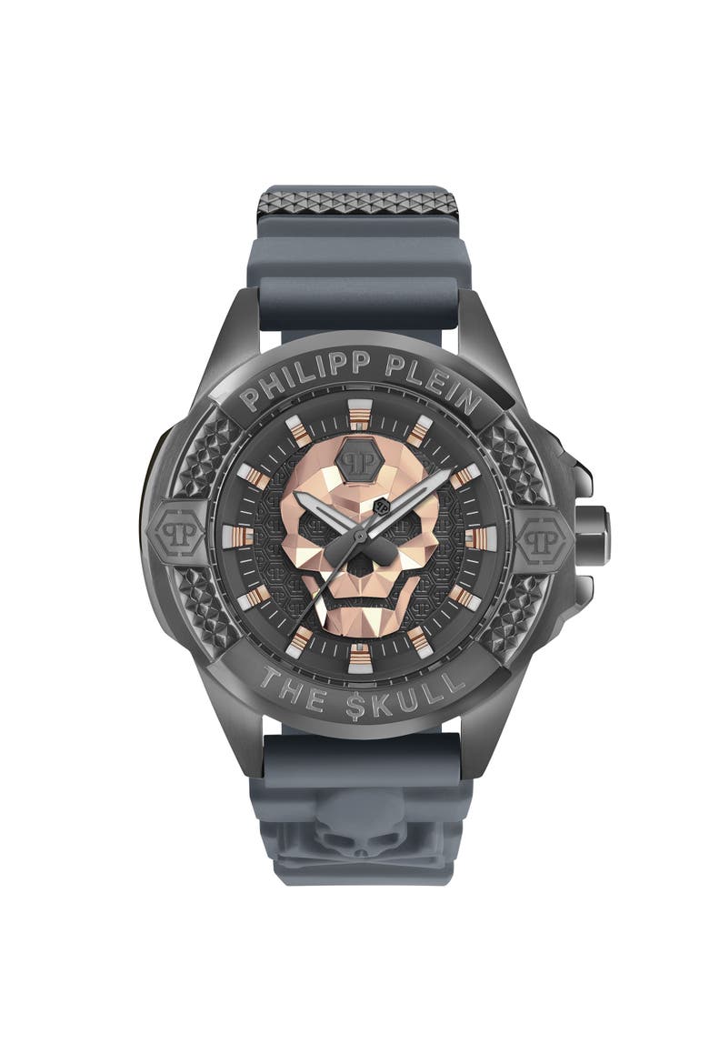 Stainless Steel Watches Men, Main, color, GunMetal