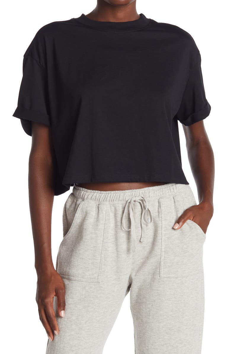 Abound Core Crew Neck Sleep T-Shirt, Main, color, 