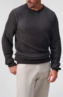 Parma Elbow Patch Merino Wool Crewneck Sweater