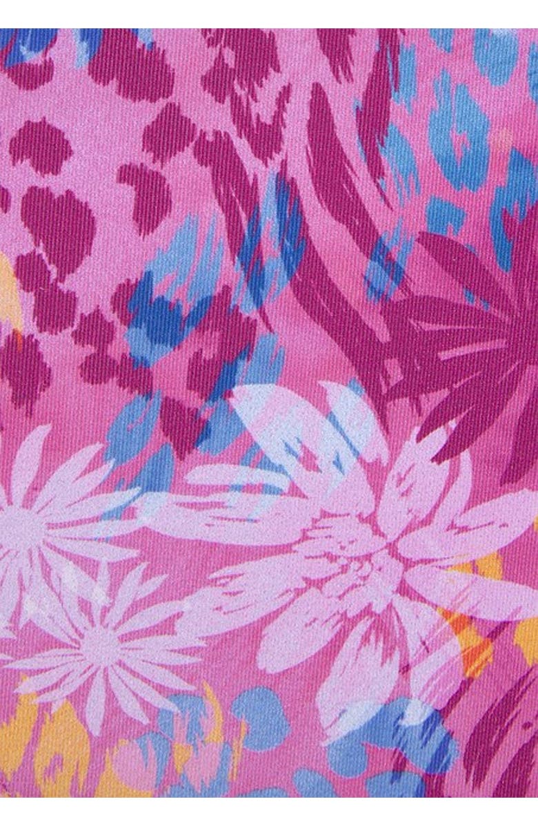 LASCANA Leopard Fold Over Bikini Bottom, Alternate, color, Rose Printed