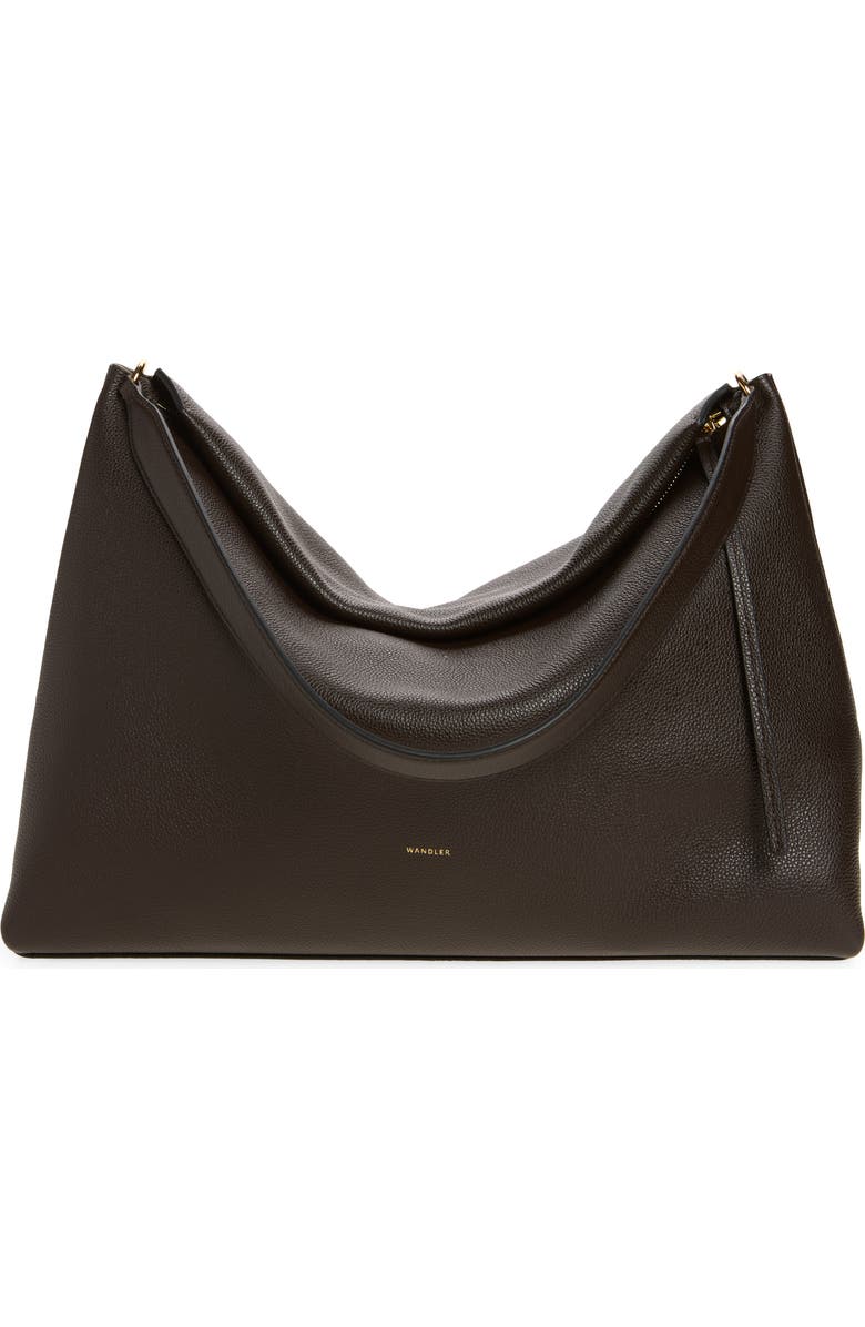 Wandler Penelope Leather Tote, Main, color, Soil Crust