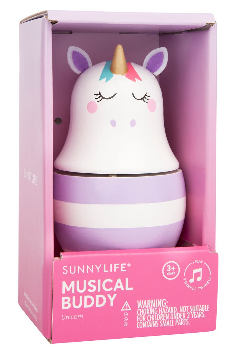 Unicorn Musical Buddy, Main, color, WHITE