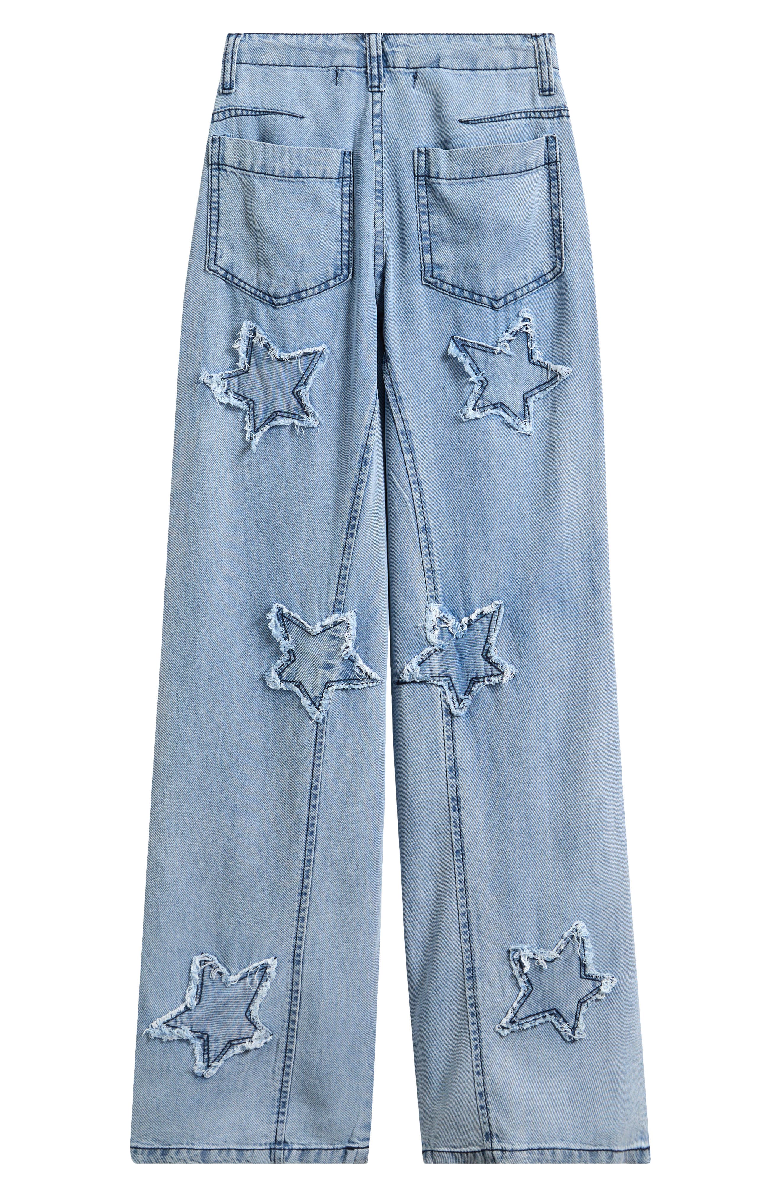 Vintage Havana Kids' Star Patch Jeans | Nordstromrack