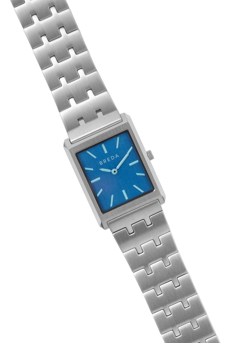 Virgil Bracelet Watch, 26mm, Alternate, color, SILVER