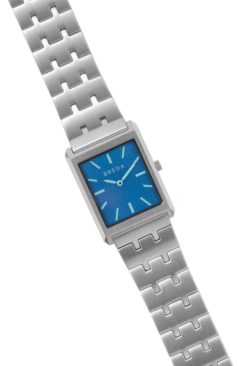 BREDA Virgil Bracelet Watch, 26mm, Alternate, color, Silver