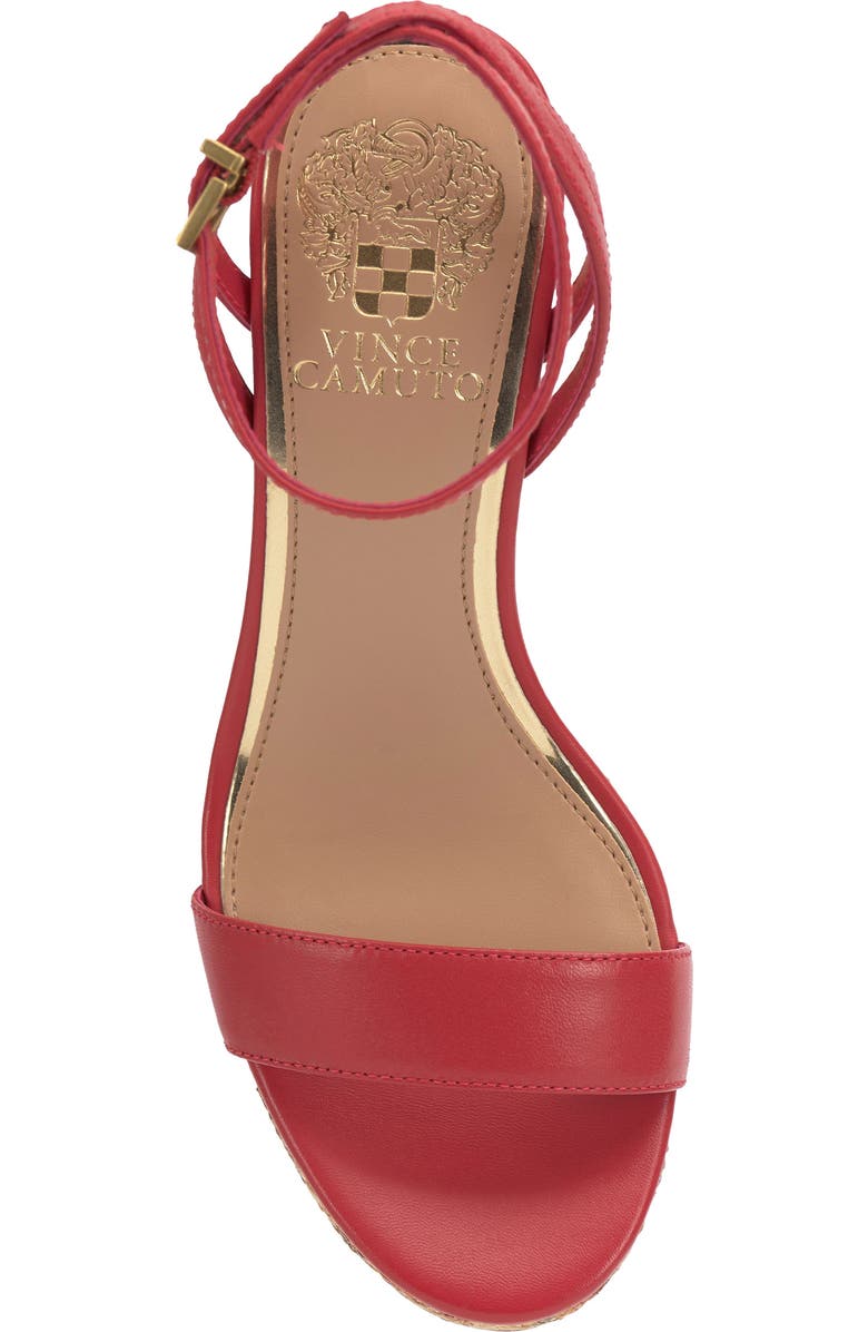 Vince Camuto Emrey Platform Wedge Sandal, Alternate, color, Salsa