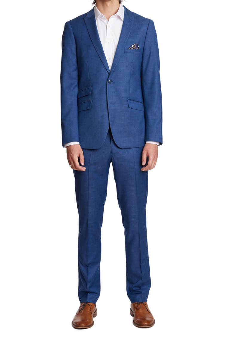 Ashton Modern Fit Sport Coat, Alternate, color, DARK BLUE SHARK