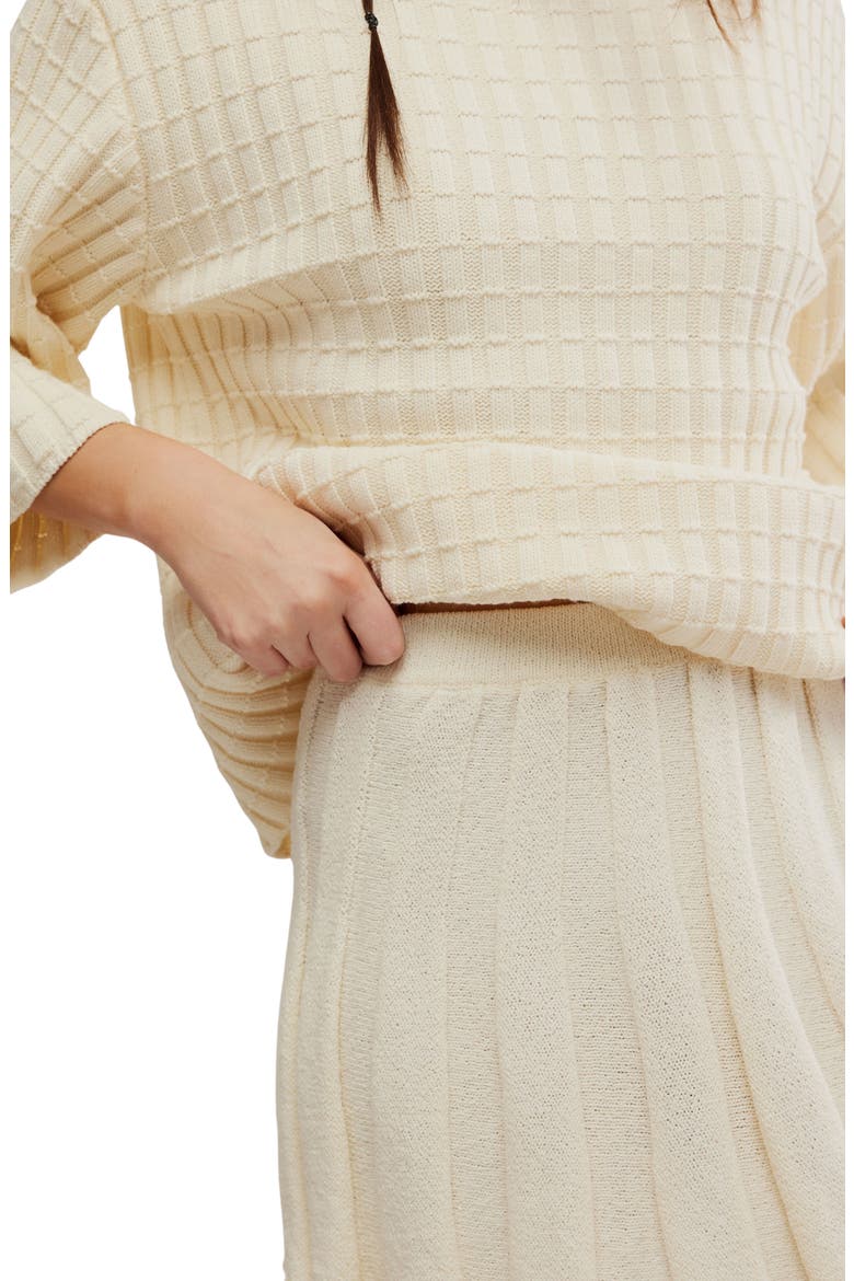 Kenzie Sweater & Skirt Set, Alternate, color, NATURAL