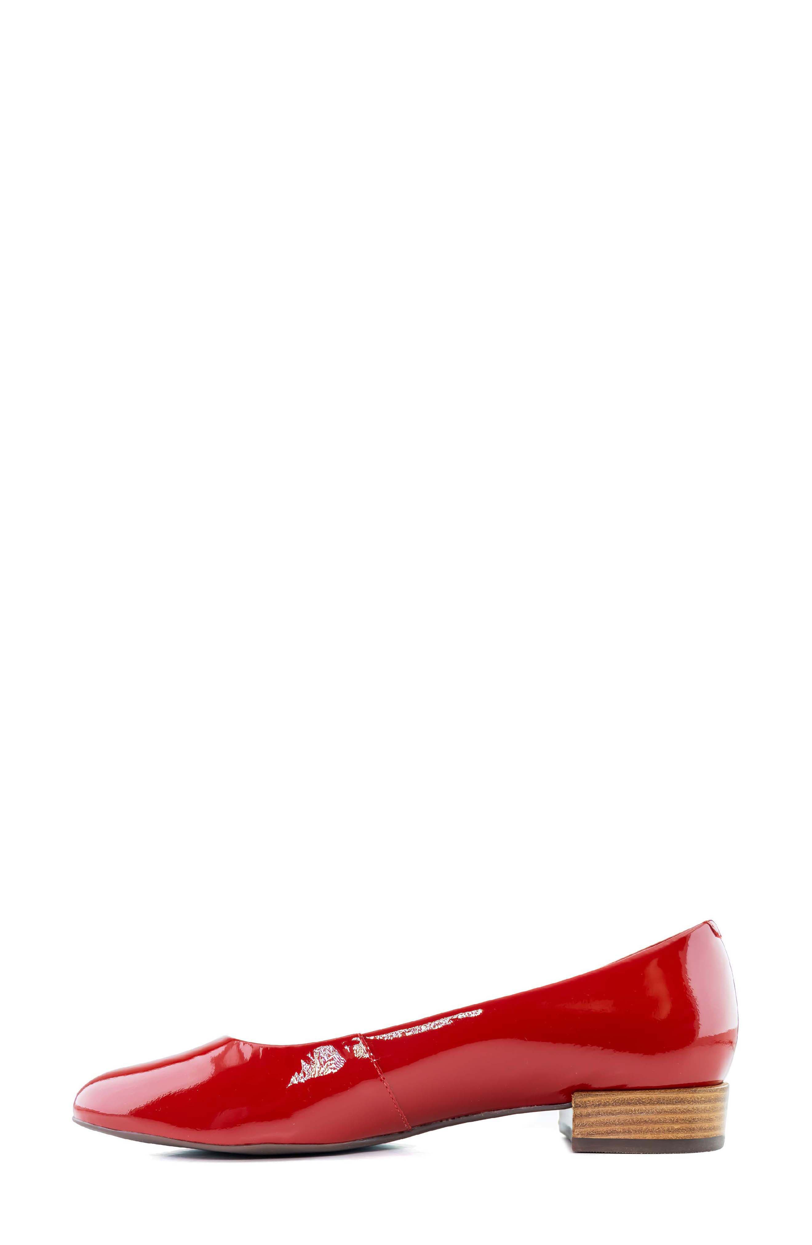 Madison Leather Flat, Alternate, color, CAMPARI PATENT