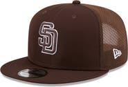 New Era Men's New Era Brown San Diego Padres 2026 Batting Practice 9FIFTY Snapback Hat