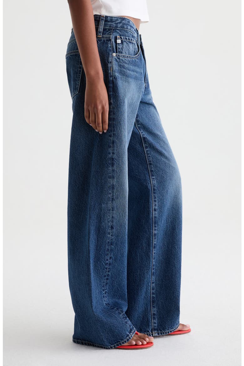 Adria Low Rise Wide Leg Jeans, Alternate, color, CAPACITY