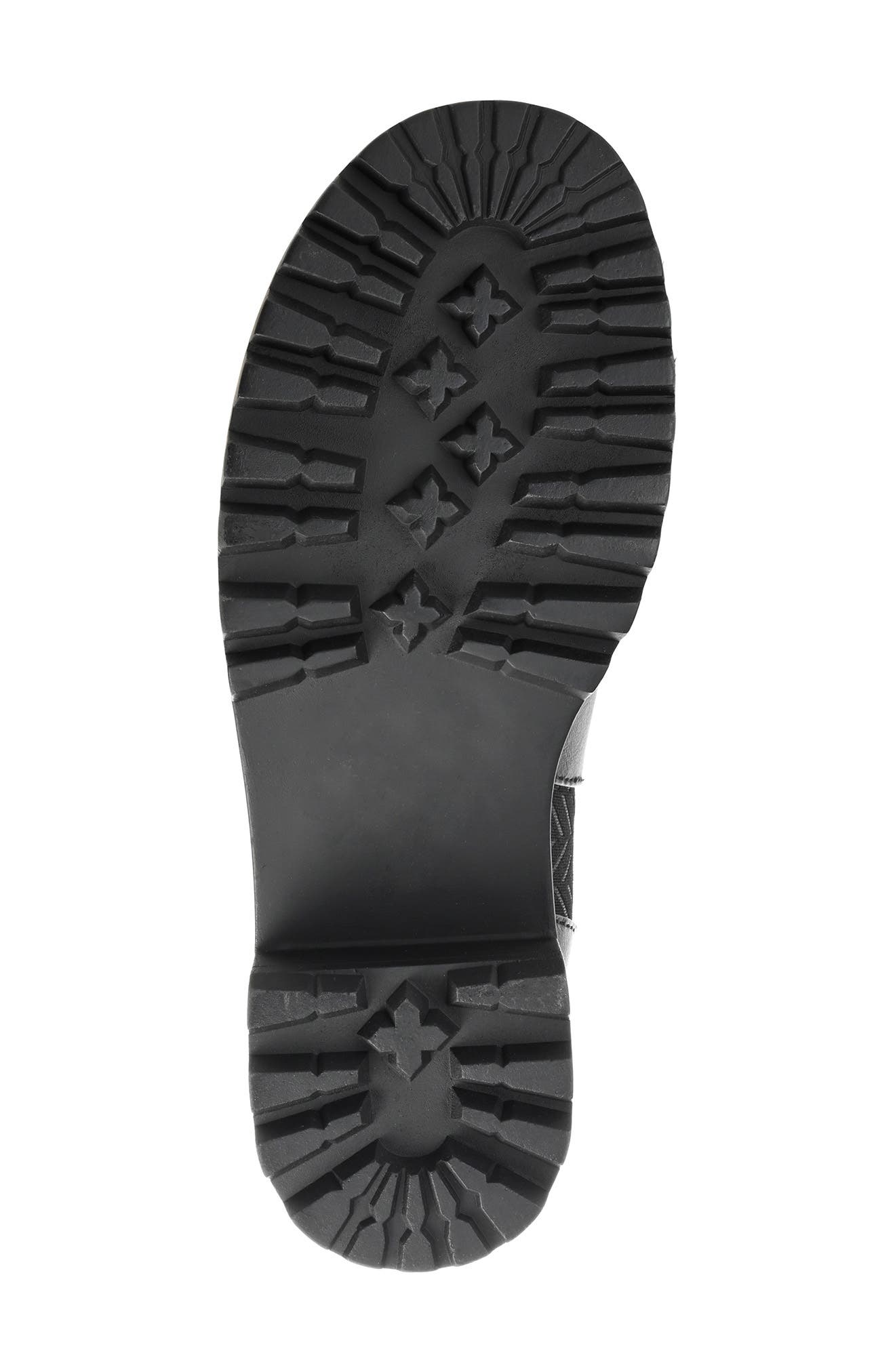 Journee Collection Journee Colleciton Mirette Lug Sole Chelsea Boot, Alternate, color, Black