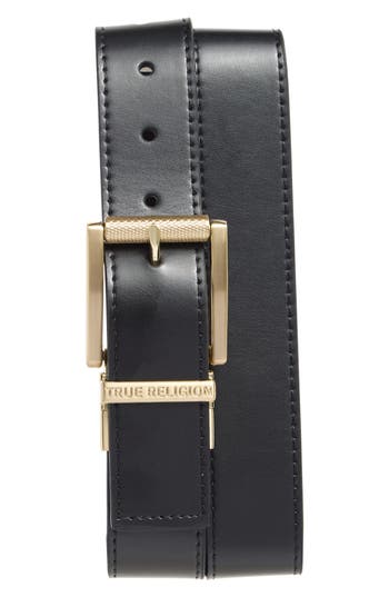 True Religion Lumin Nova Reversible Leather Belt
