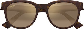 Maoli 52mm PolarizedPlus2<sup>®</sup> Round Sunglasses