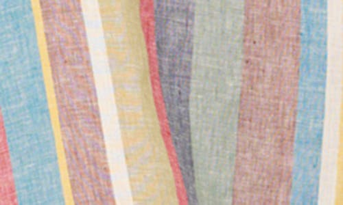 Staud Laura Stripe Linen Maxi Sundress