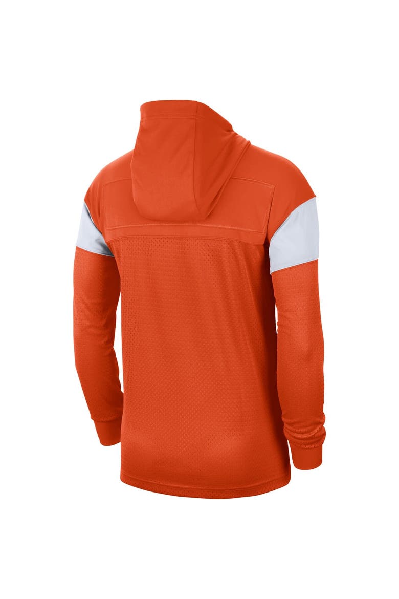 Men's Nike Orange Clemson Tigers Sideline Jersey Pullover Hoodie, Alternate, color, Orange