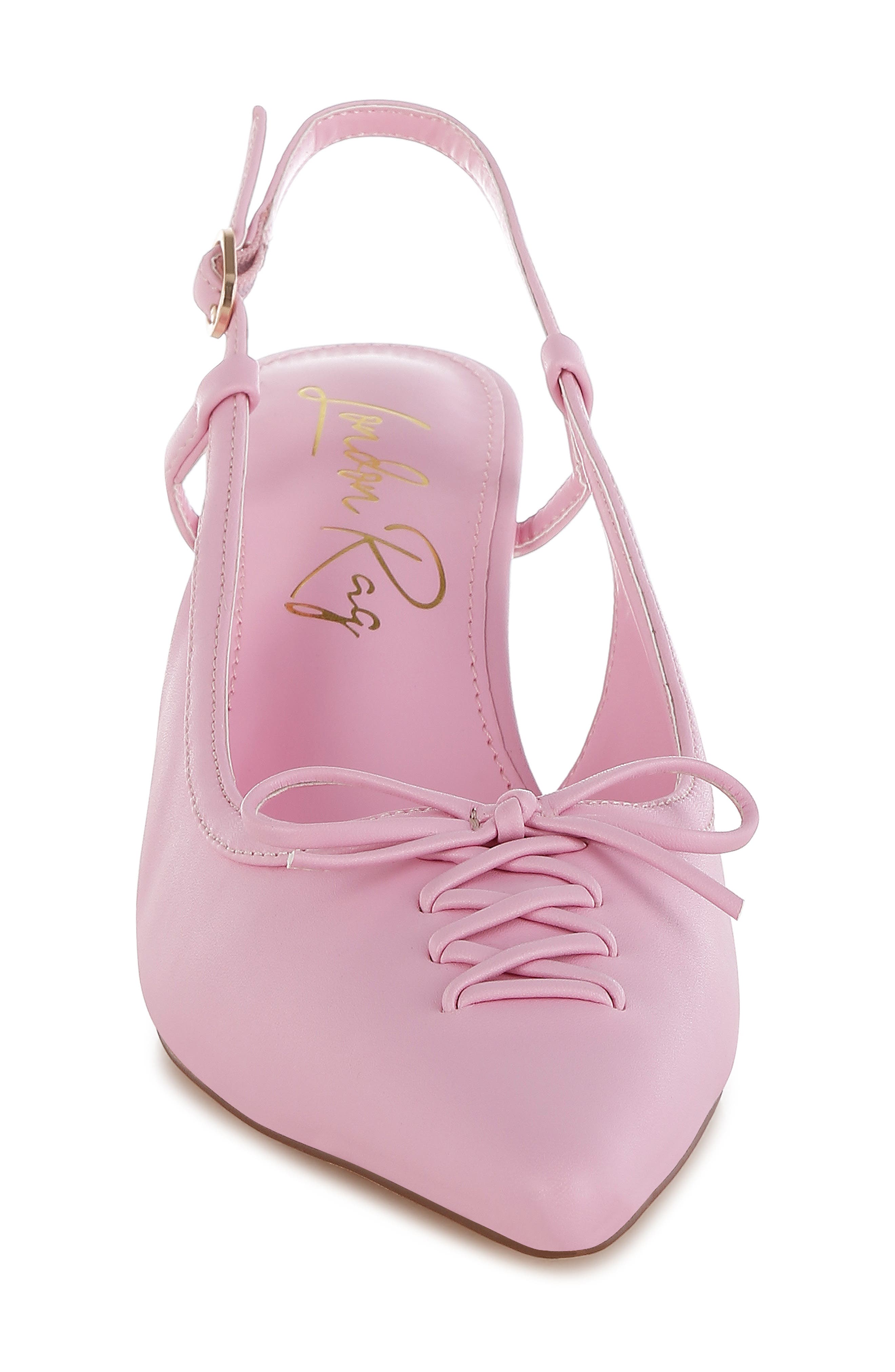 Danvers Pointed Toe Slingback Pump, Alternate, color, PINK