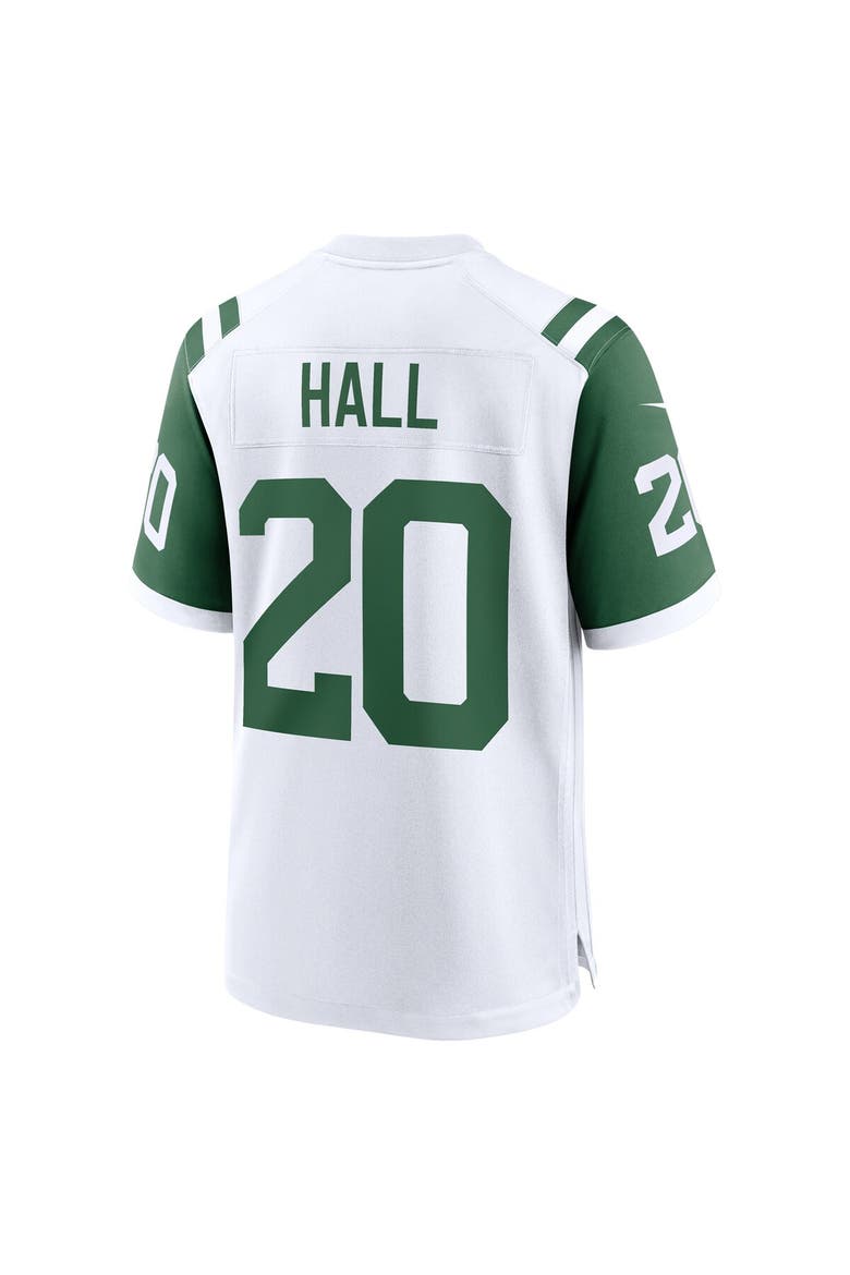 Men's Nike Breece Hall White New York Jets Classic Alternate Game Jersey, Alternate, color, White