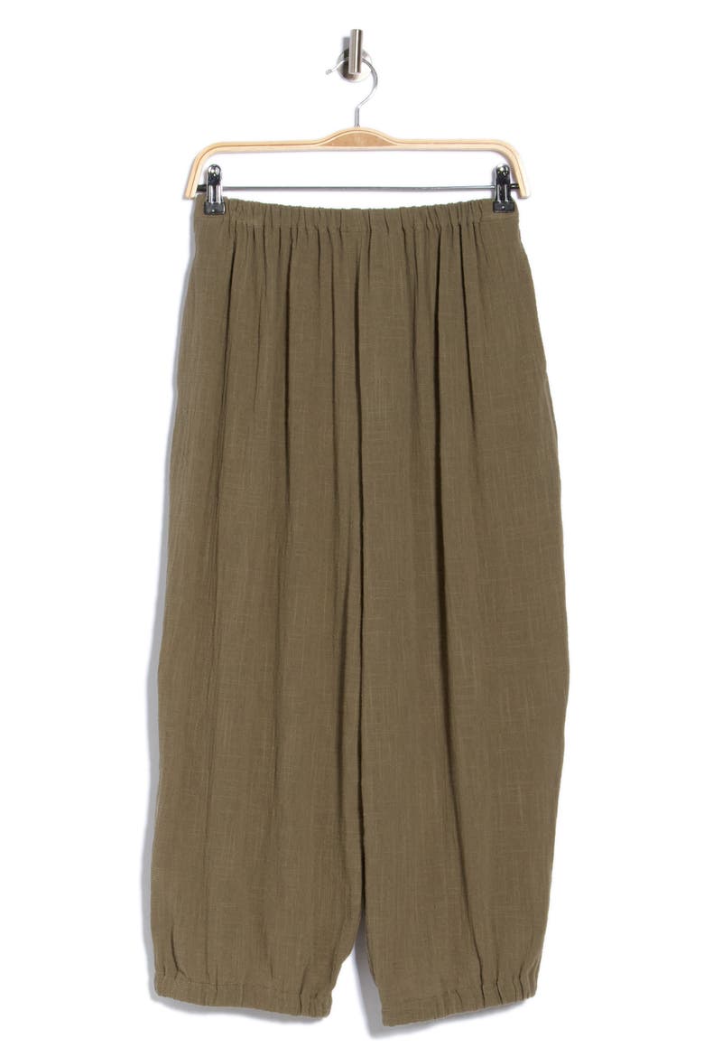Dara Lounger Cotton Pants, Main, color, FOREST