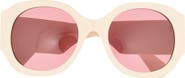 Chloé 55mm Round Sunglasses