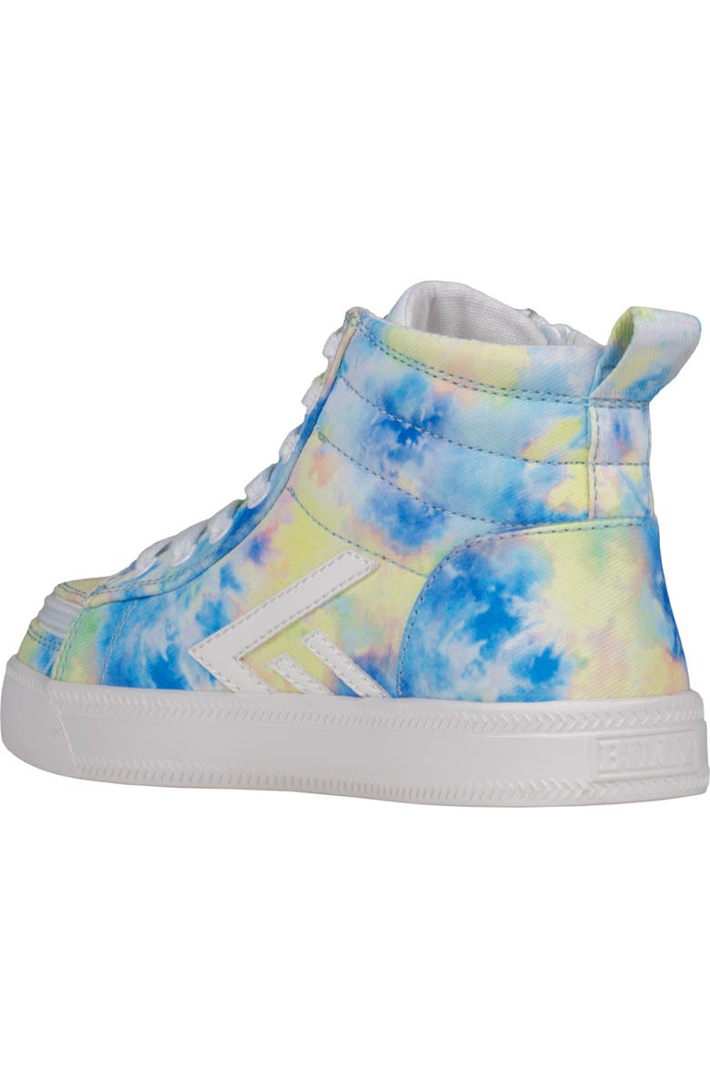 BILLY Footwear Kids' BILLY CS High Top Sneaker, Alternate, color, Blue Watercolor