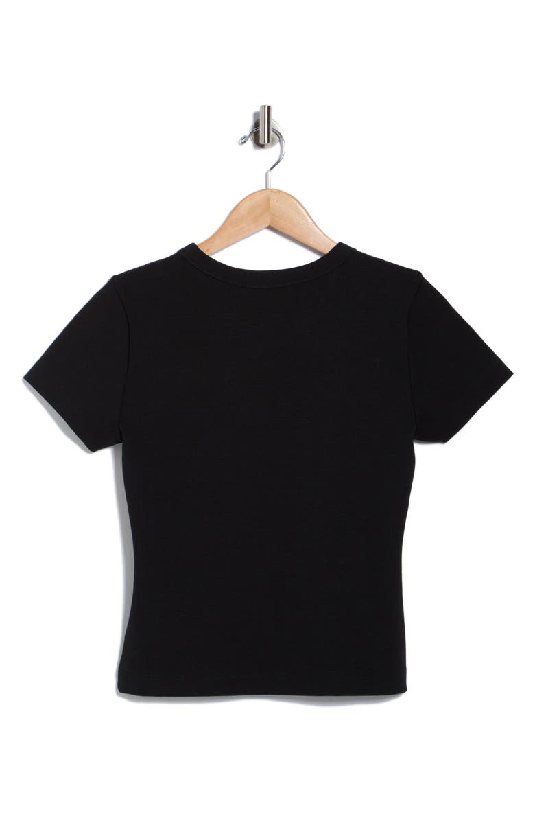 Off-White Fitted Tee, Alternate, color, Black Night