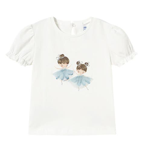 Embroidered Ballerina T-Shirt