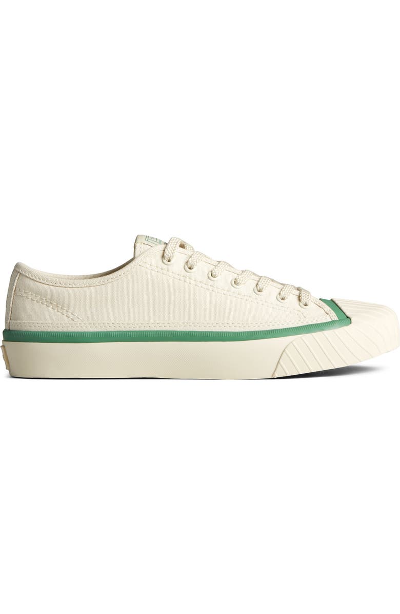 Sperry Racquet Oxford Cap Toe Canvas Sneaker, Alternate, color, White