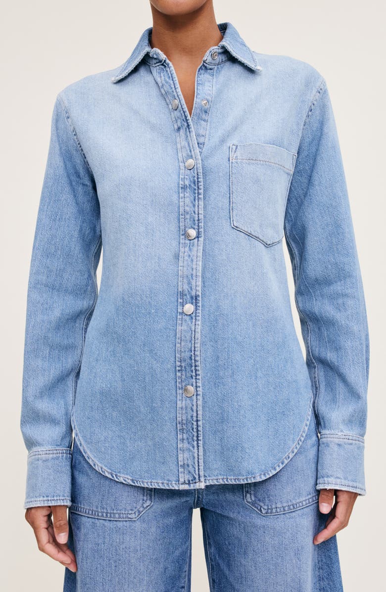 DL1961 Ines Denim Shirt, Main, color,