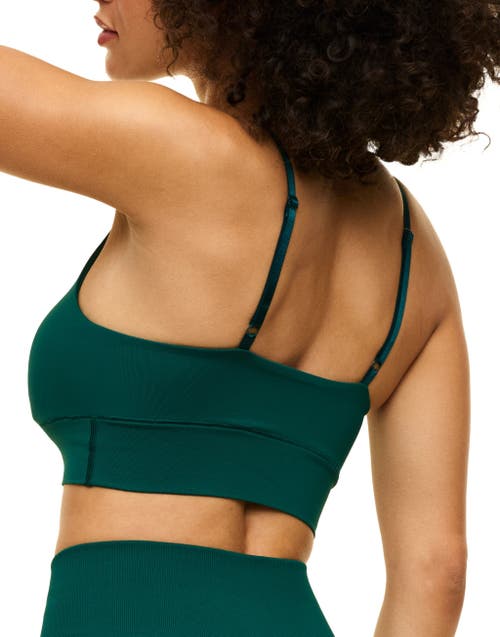 Coolibrium The Contour Bralette Bra In Dark Green