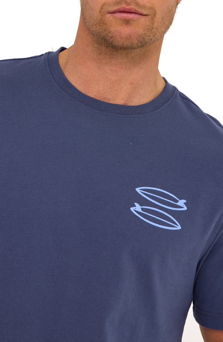 Threads 4 Thought Soft Wash Summer Surf Graphic T-Shirt, Alternate, color, Deep Sea