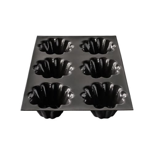 Silpat Flexipan 6 Briochettes Mold In Black