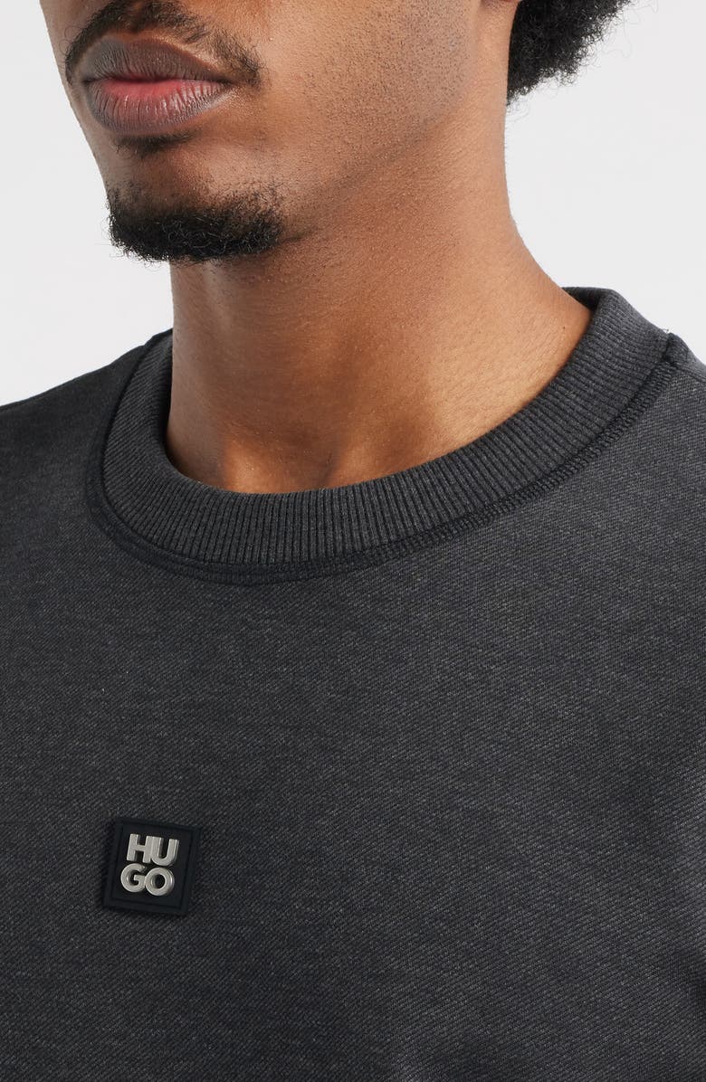 HUGO Dilanso Logo T-Shirt, Alternate, color, Med Grey