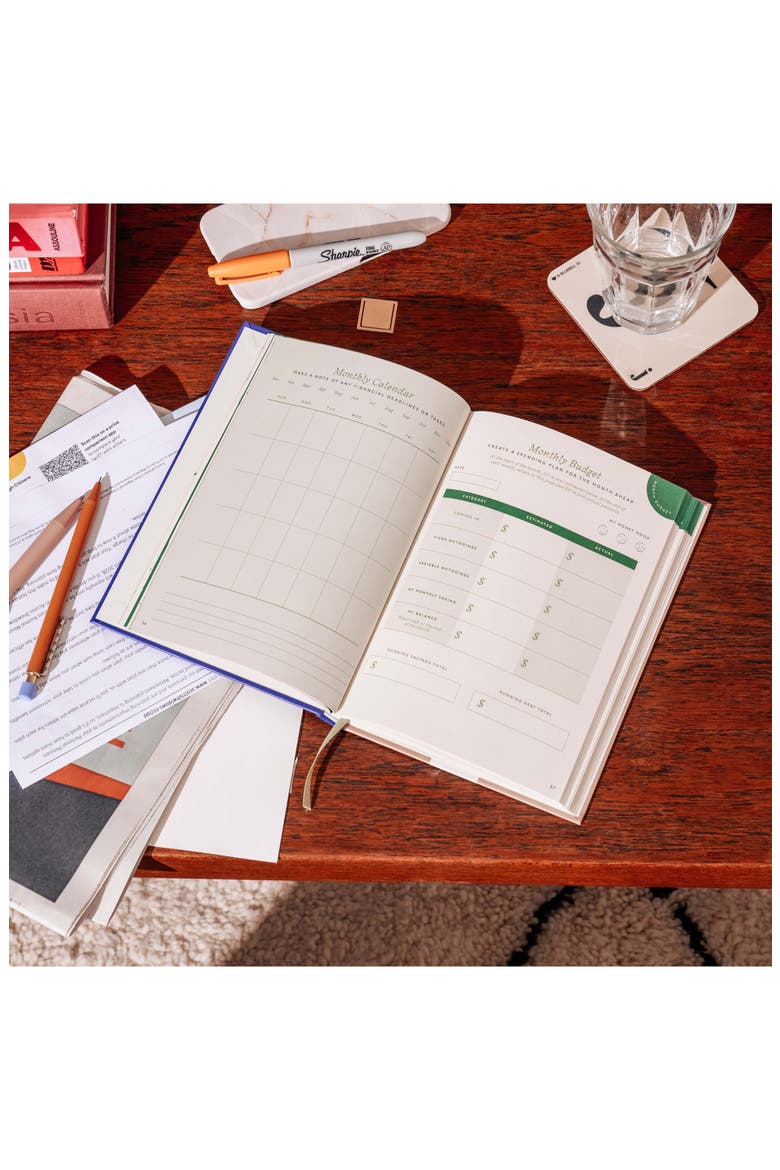 Start Small Hardcover Undated Finance Planner, Alternate, color, NO COLOR