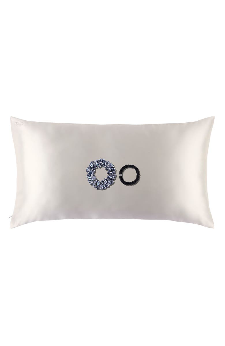 slip Sloan Pure Silk King Pillowcase & Scrunchie Set (Limited Edition) $129 Value, Main, color, 