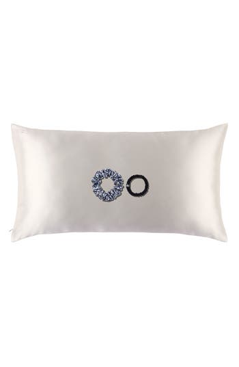 Slip Sloan Pure Silk King Pillowcase & Scrunchie Set (limited Edition) $129 Value