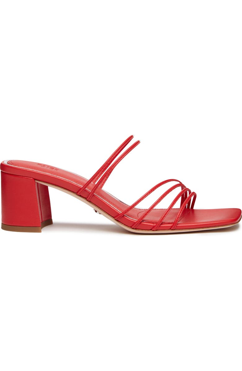 PAIGE Esme Slide Sandal, Alternate, color, Candy Red