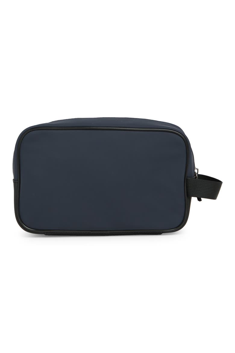 Rubber Zip Top Dopp Kit, Alternate, color, NAVY