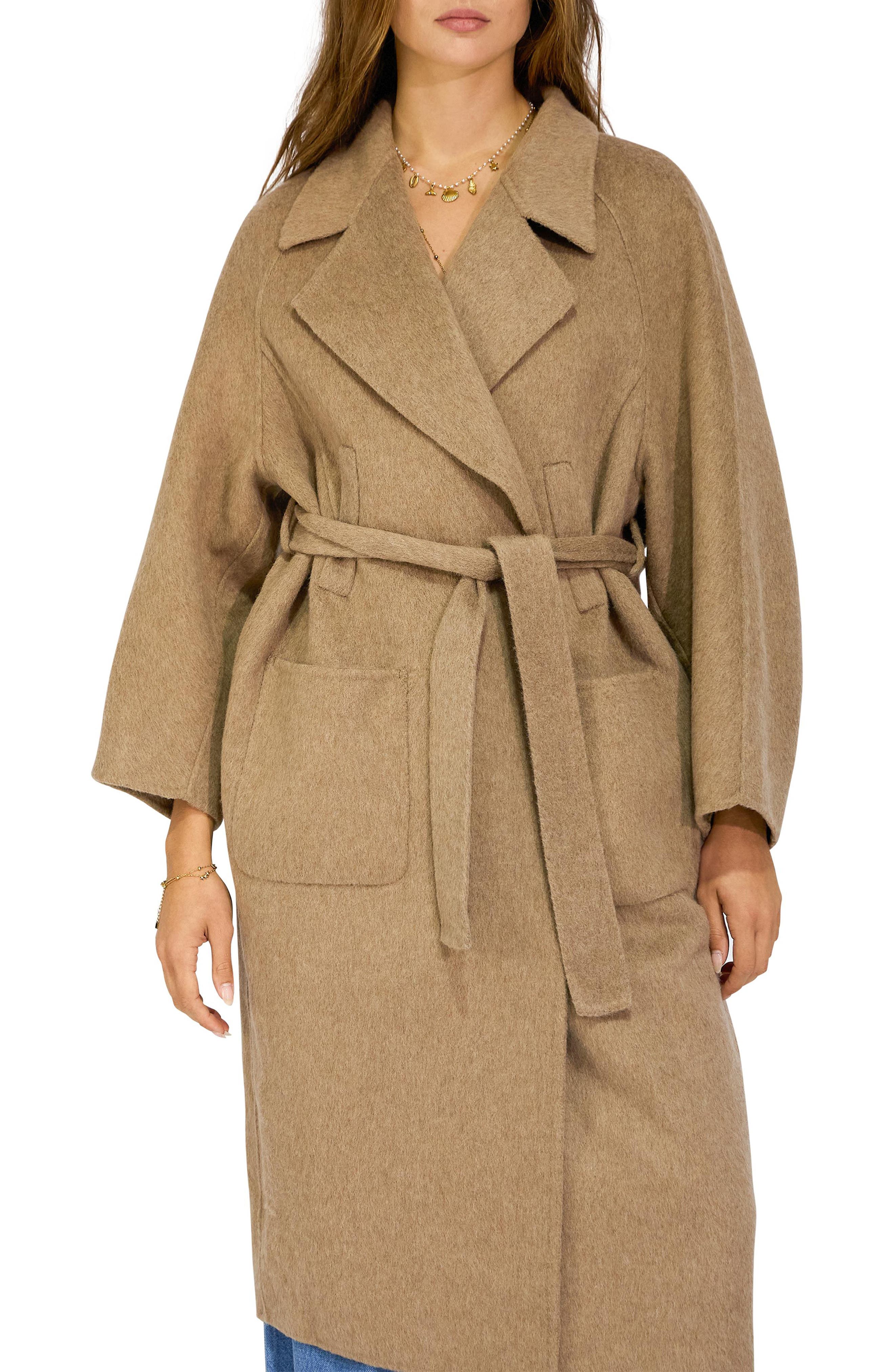 Belle & Bloom Big Girl Wool Blend Coat (Women) | Nordstromrack