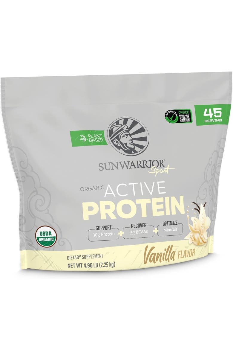 Organic Active Protein Powder, Vanilla, 2.25kg, Main, color, No Color