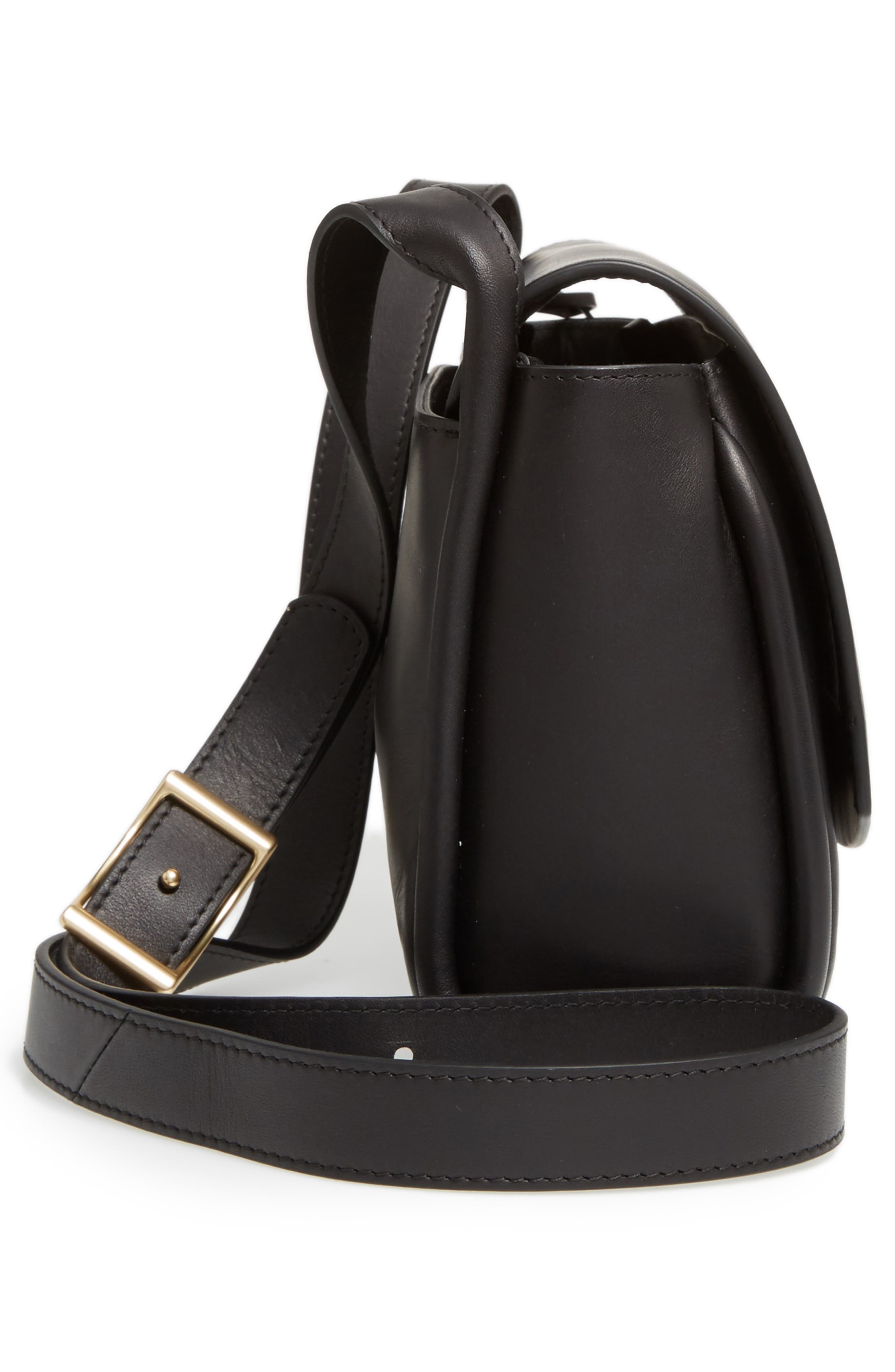 Skagen Sylvi Leather Crossbody Bag, Alternate, color, 