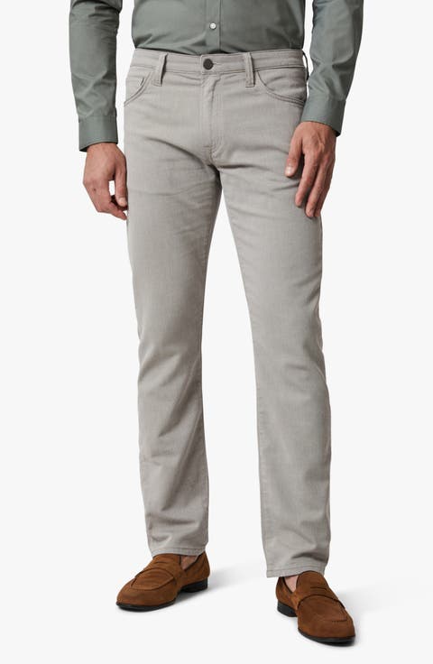 Courage Stretch Cotton Twill Straight Leg Pants (Regular & Big)