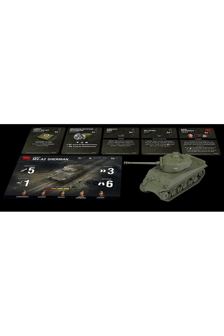 Soviet Loza'S M4A2 Sherman Expansion, Alternate, color, Multicolored