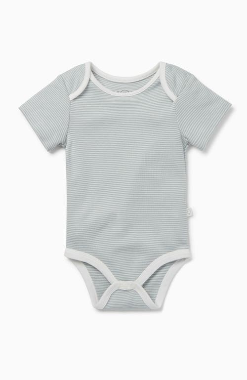 Mori Kids' Short Sleeve Bodysuit In Multi