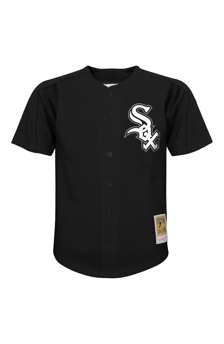 Mitchell & Ness Youth Mitchell & Ness Paul Konerko Black Chicago White Sox Mesh Batting Practice Jersey, Alternate, color, Black