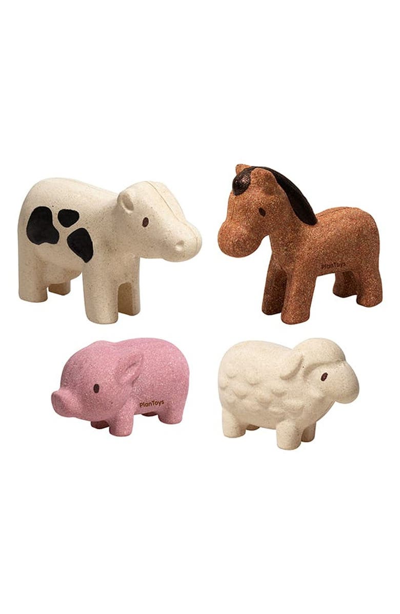 PlanToys<sup>®</sup> Farm Animals Set, Main, color, Assorted